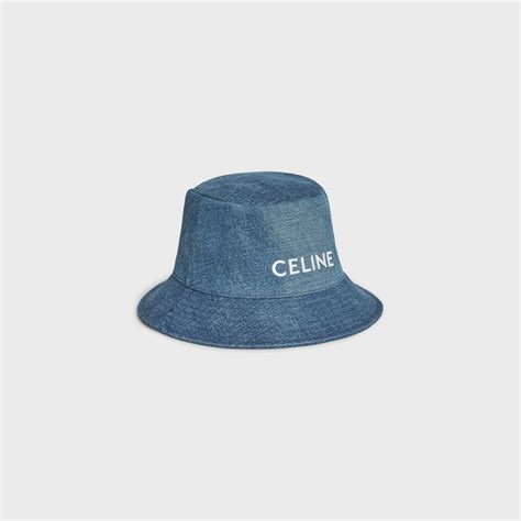 red celine bucket hat|designer denim bucket hat.